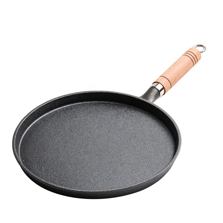 Large Cast Iron Griddle Pan: Non-Seasoned, Versatile, Even Heat
