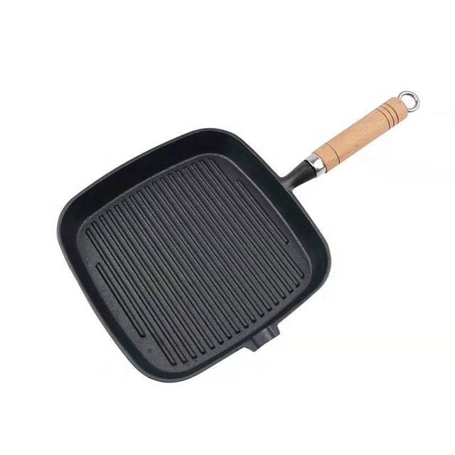 Durable Enamel Coated Frying Pans for Healthy Cooking and Easy Cleanup