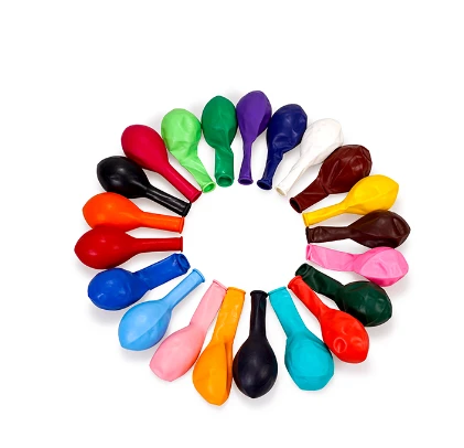 glanzende latex ballonnen