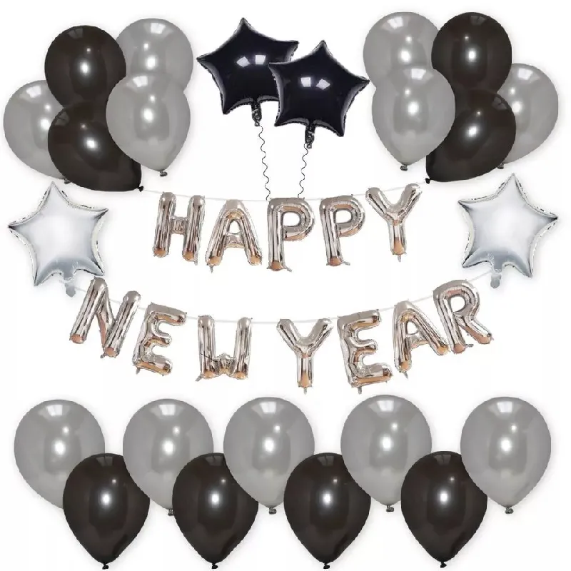 balloons pastel colors