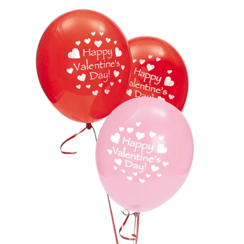 Valentine's Day Balloons Bulk | Wholesale Heart Helium Sets