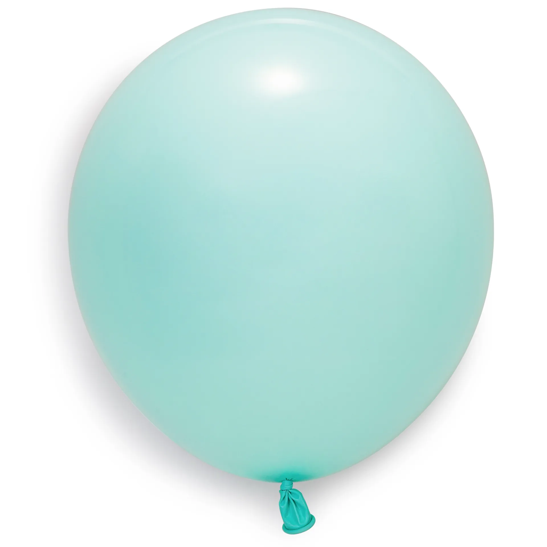 pastel blue balloons