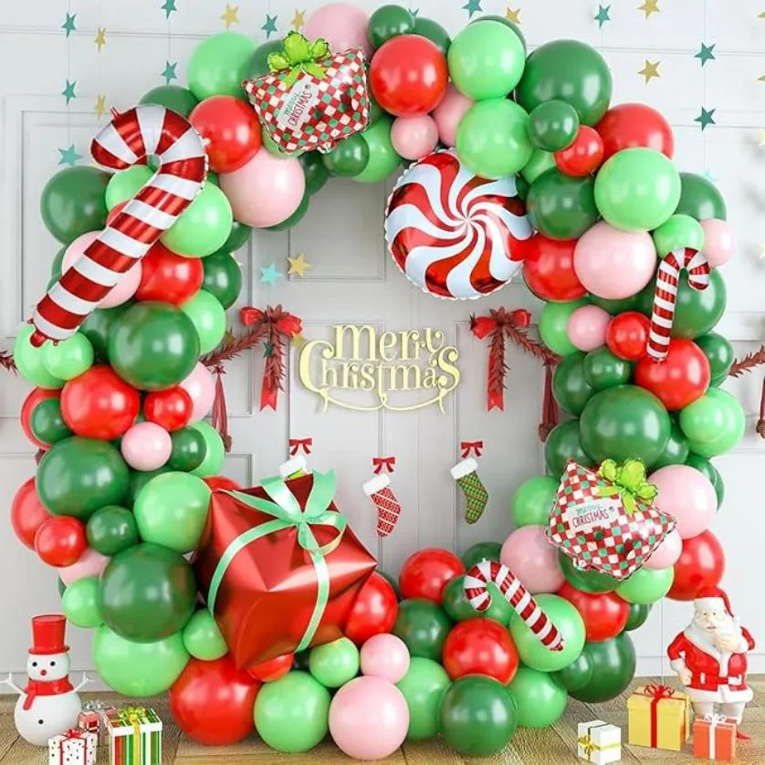 christmas helium balloons