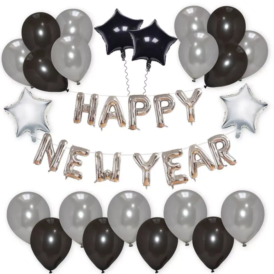 long orange balloons