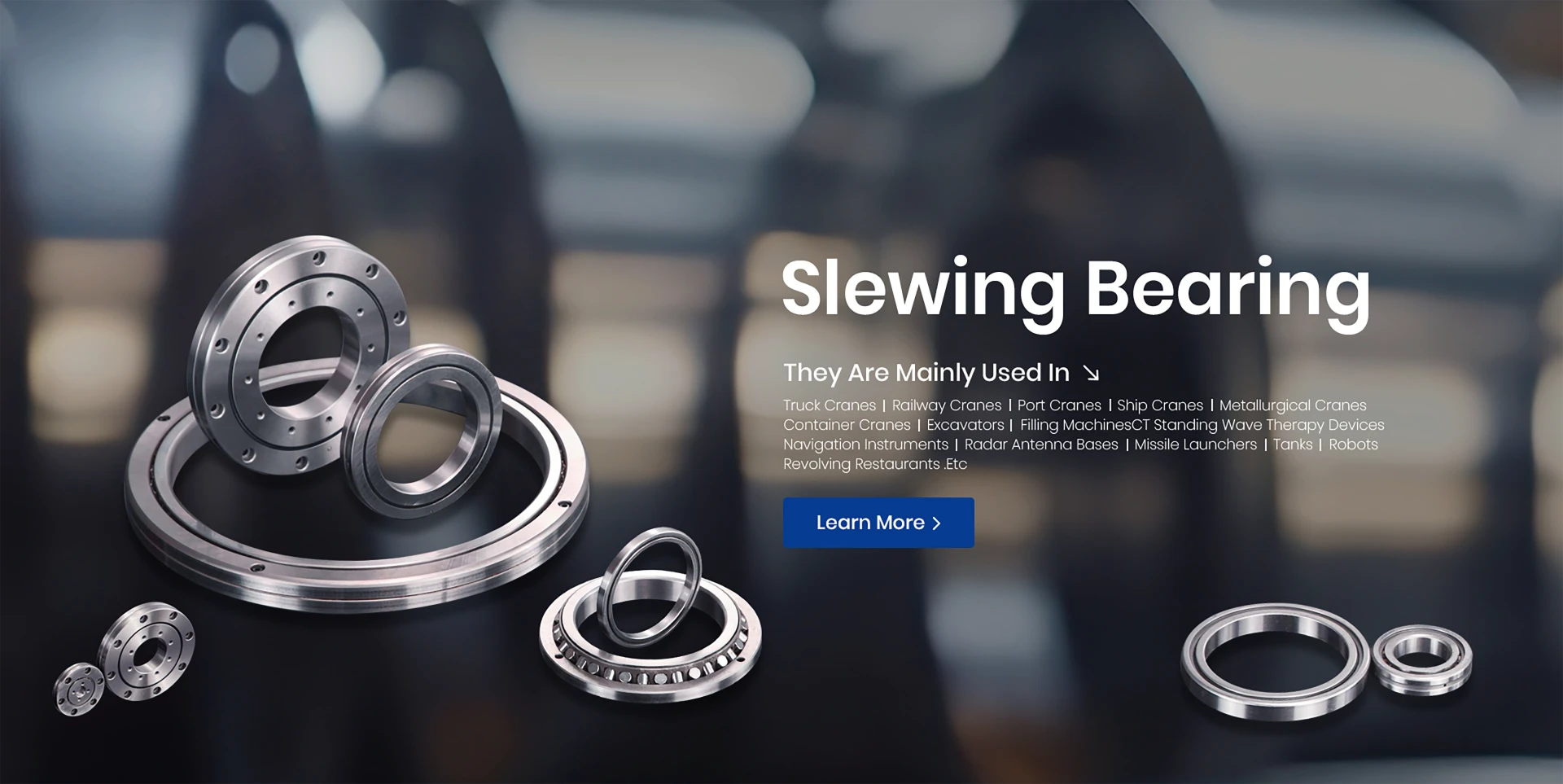 Read More About large bearings slewing support bearings