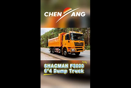 SHACMAN F3000 6×4 Dump Truck (Flat Roof) — Built to Conquer Every Job Site