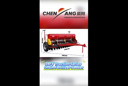 Boost Farm Efficiency with the 2BFY Traction Series Grain Fertilizer Seeder!
