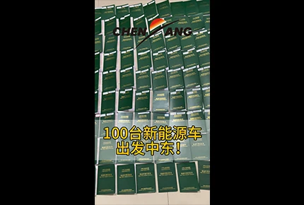 Attention! 100 New Energy Vehicles, Bound For The Middle East!