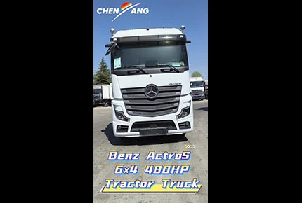 Mercedes-Benz Actros 6×4 480HP Tractor Truck – Redefining Long-Haul Excellence