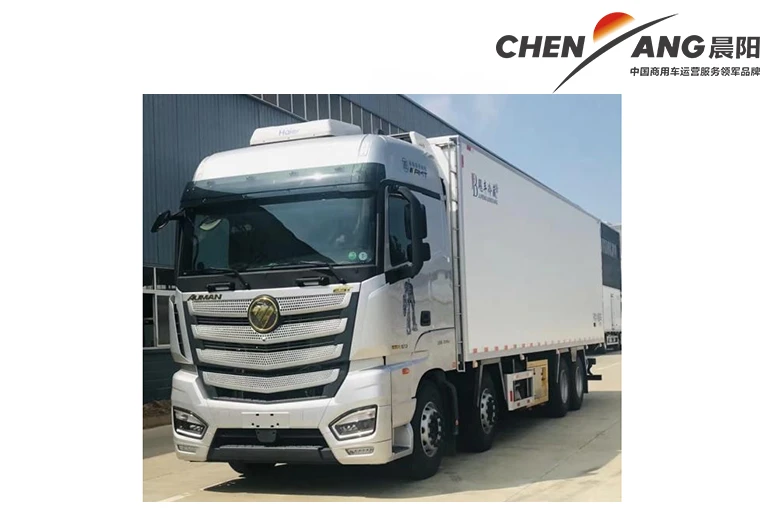 FOTON AUMAN EST490 520HP Automatic Refrigerated Truck 9.6m
