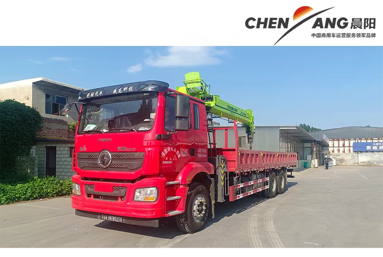 SHACMAN M3000 8*4 Truck-mounted Crane