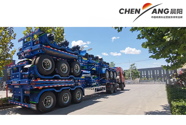 40ft Multifunctional Skeleton Trailer SSH9400TJZ