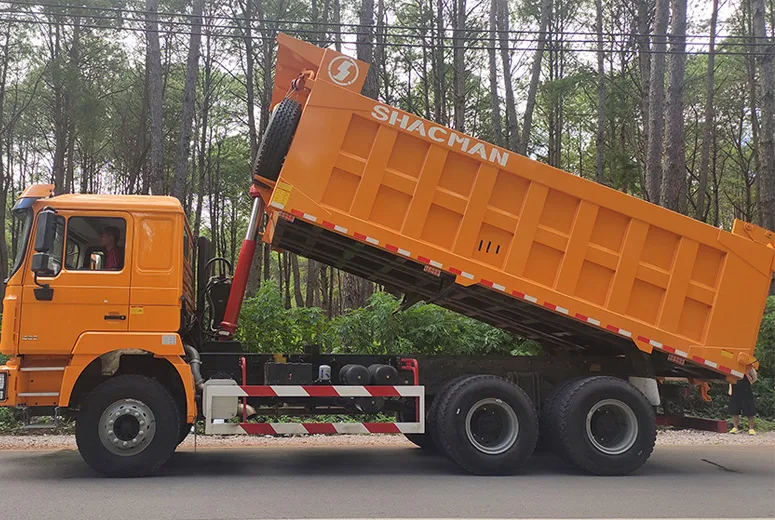SHACMAN F3000 6*4 Dump Truck Flat Roof