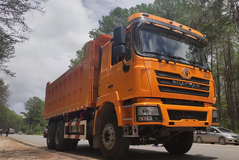 SHACMAN F3000 6*4 Dump Truck Flat Roof