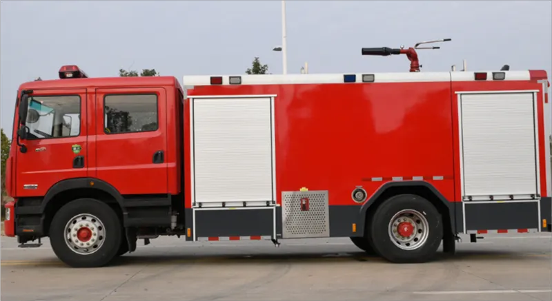 DONGFENG 6-8T Water Tank Fire Truck DONGFENG 6-8T Water Tank Fire Truck