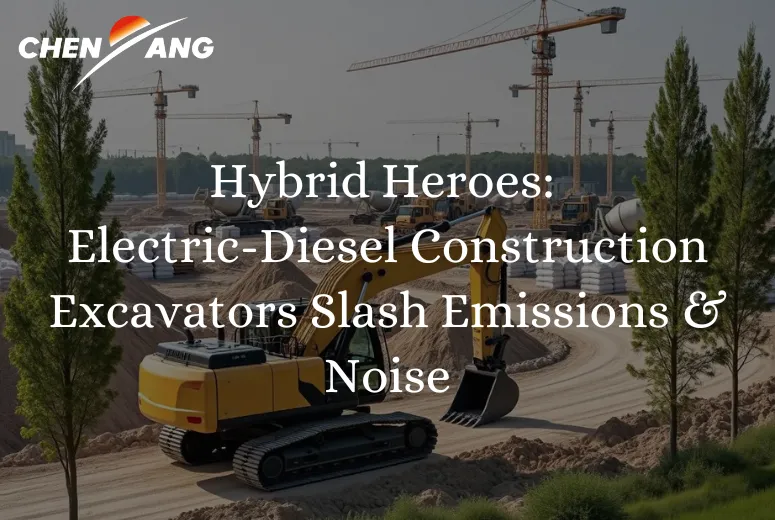 Hybrid Heroes: Electric-Diesel Construction Excavators Slash Emissions & Noise