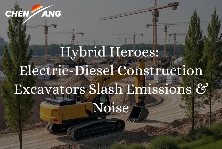 Hybrid Heroes: Electric-Diesel Construction Excavators Slash Emissions & Noise