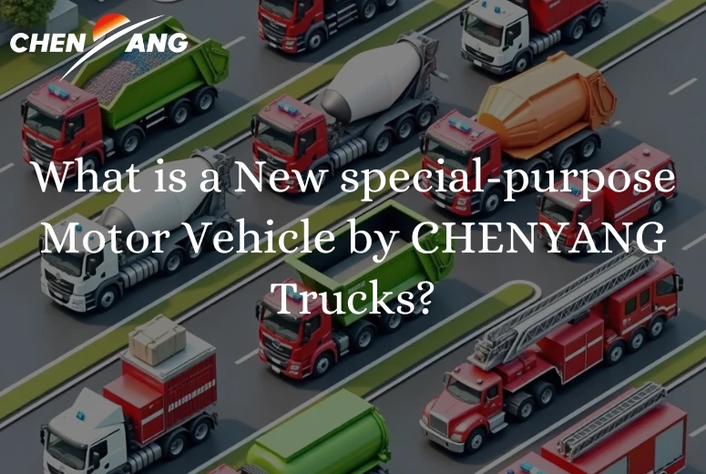 What is a New special-purpose Motor Vehicle by CHENYANG Trucks?