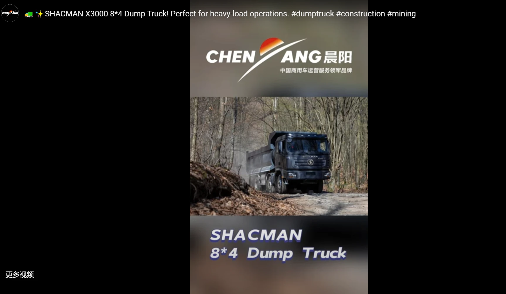 SHACMAN X3000 8*4 Dump Truck! Perfect for heavy-load operations.