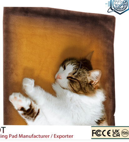 Cat Warming Pad with a Non-Slip Bottom