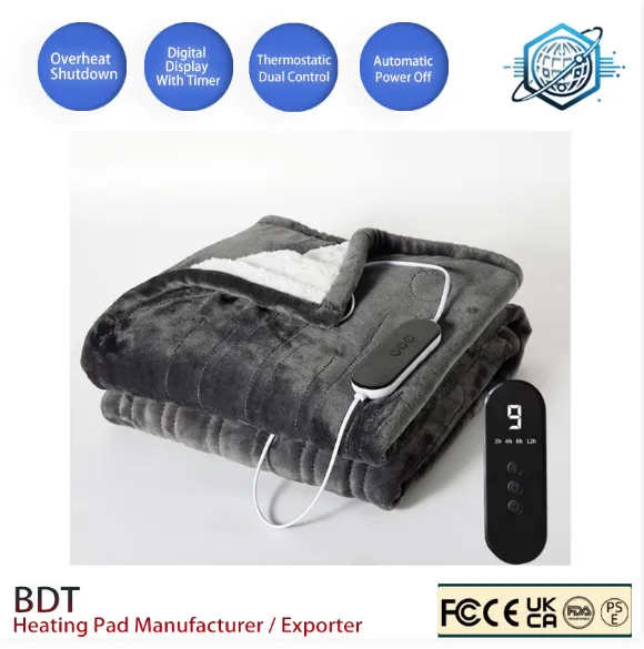 The Healthcare Benefits of Double Electric Throw Blankets: Comfort and Therapeutic Relief