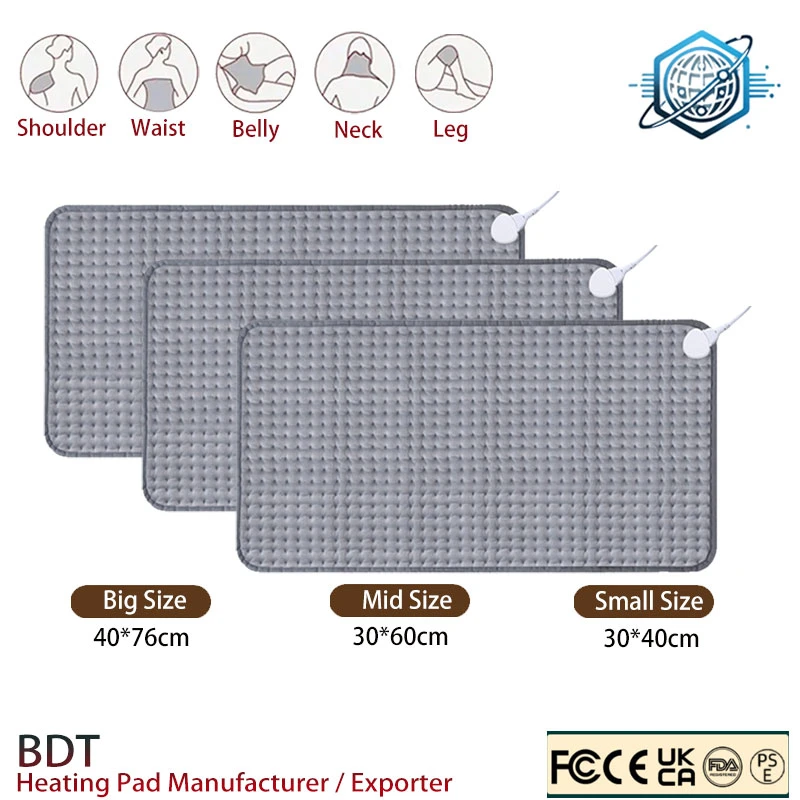 Electric Ankle Heating Pad for Pain Relief and Comfort During Cold Weather