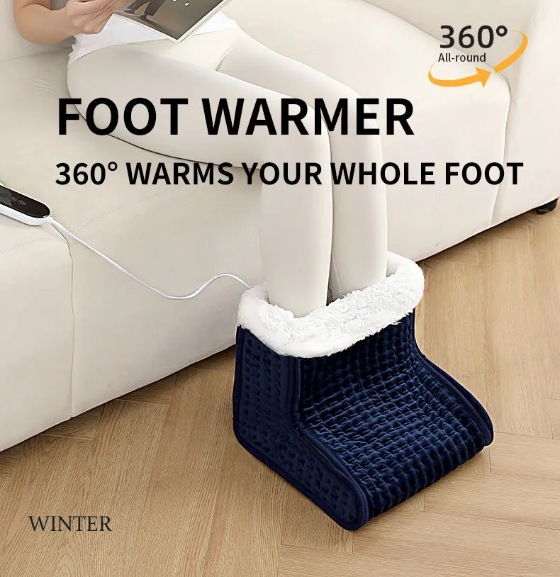 Deluxe Electric Foot Warmer- Shijiazhuang BDT Heating Pad Co., Ltd.|Fast Heating, Custom Fit