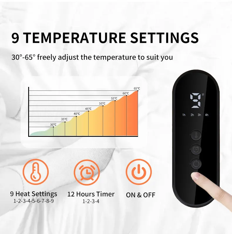 Deluxe Electric Foot Warmer- Shijiazhuang BDT Heating Pad Co., Ltd.|Fast Heating, Custom Fit