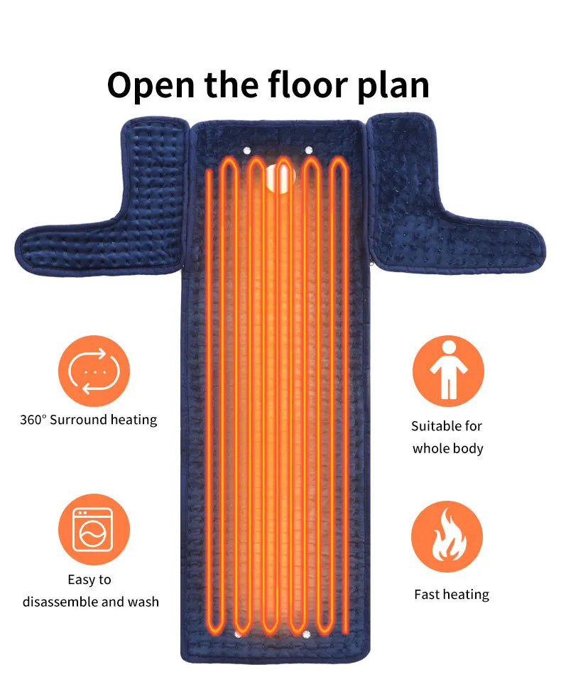 Deluxe Electric Foot Warmer- Shijiazhuang BDT Heating Pad Co., Ltd.|Fast Heating, Custom Fit