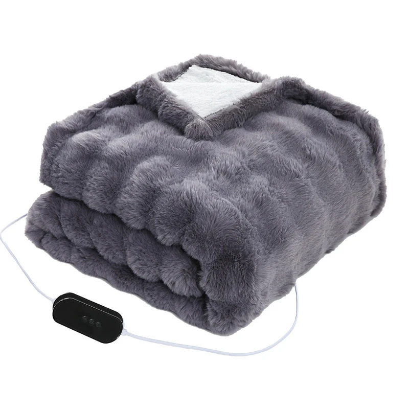 Imitation Rabbit Hair Double Electric Blanket