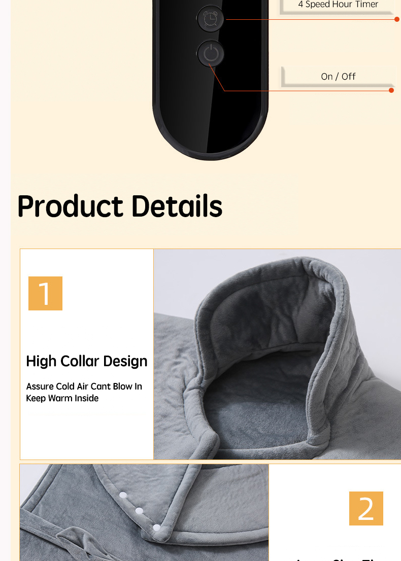 Read More About electric neck and shoulder heating pad