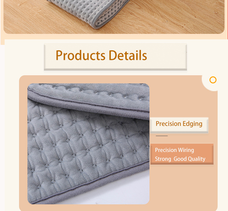 weighted neck and shoulder heating pad