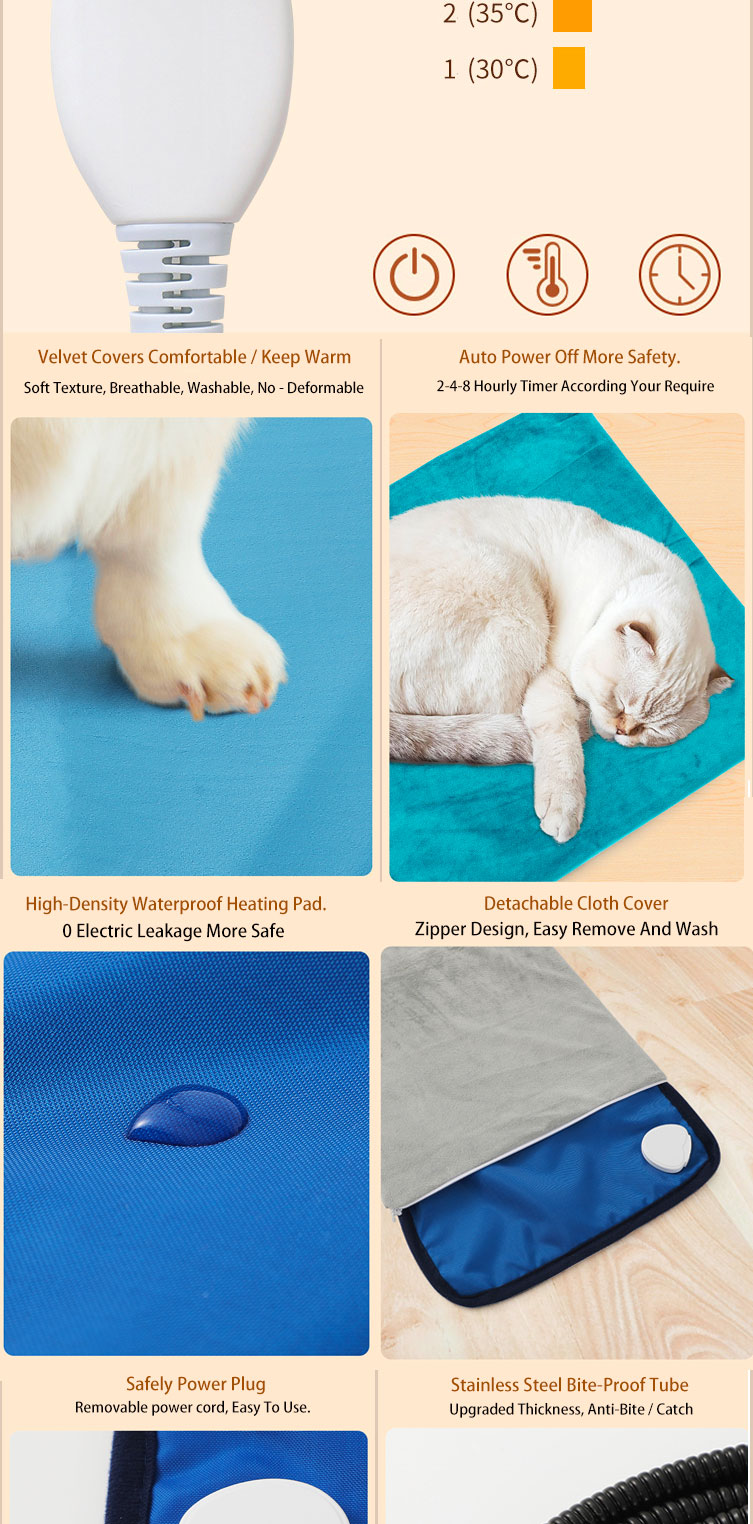 buiten dier verwarmingspad