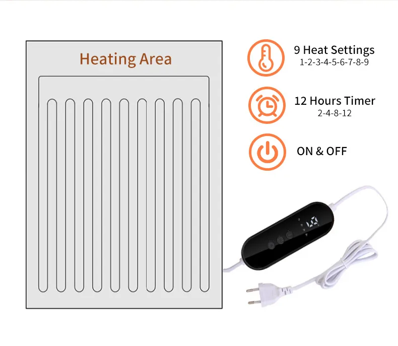 heating pad for leg cramps