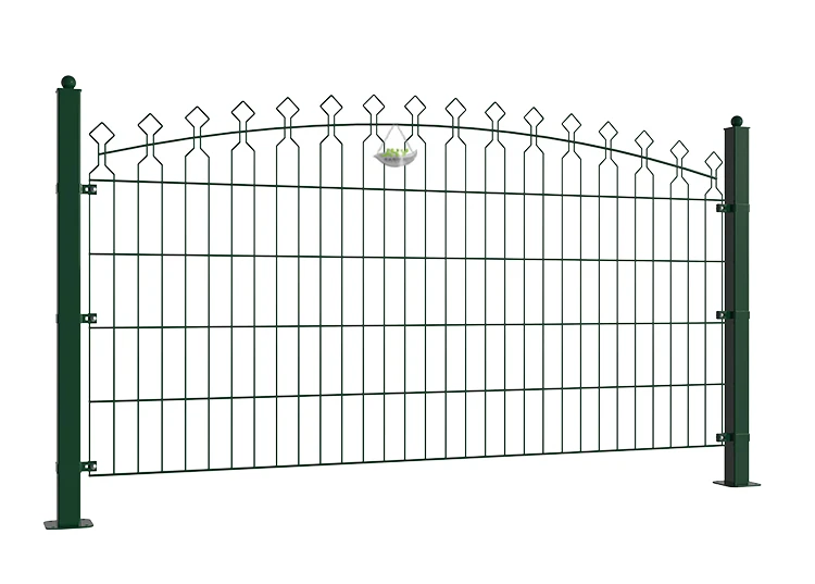 ARC DECO STEEL MESH FENCE PANEL WIDTH 2015MM & HEIGHT 1086MM