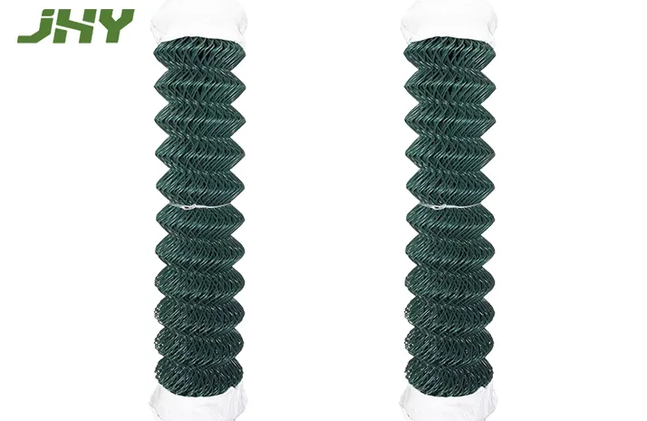 Pvc coated chain link fence