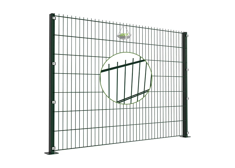 6/5/6 2D DOUBLE WIRE FENCE PANEL WIDTH 250CM & HEIGHT 143CM