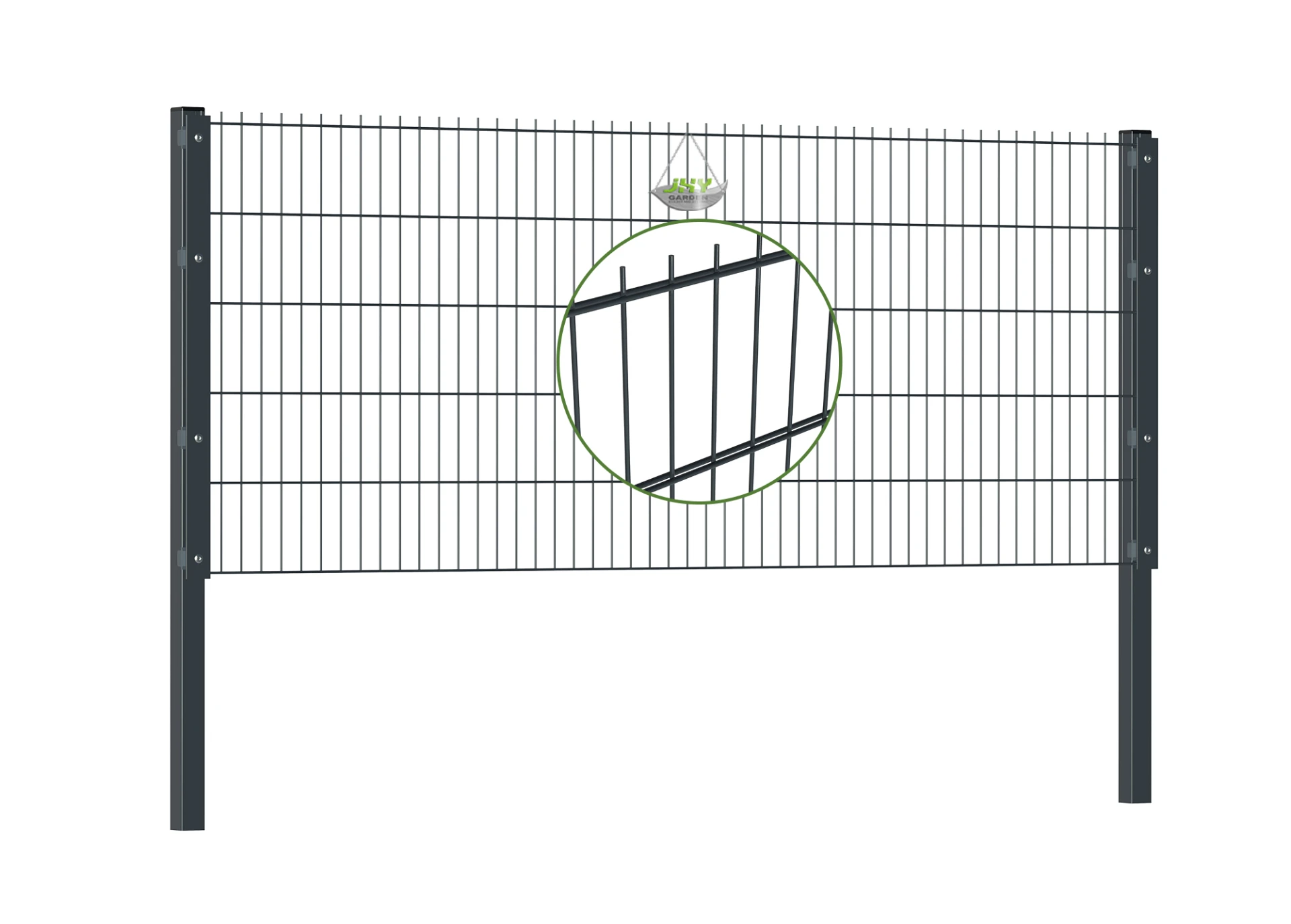 2D Double Wire Fence Panel Cover Plate1030mm.webp
