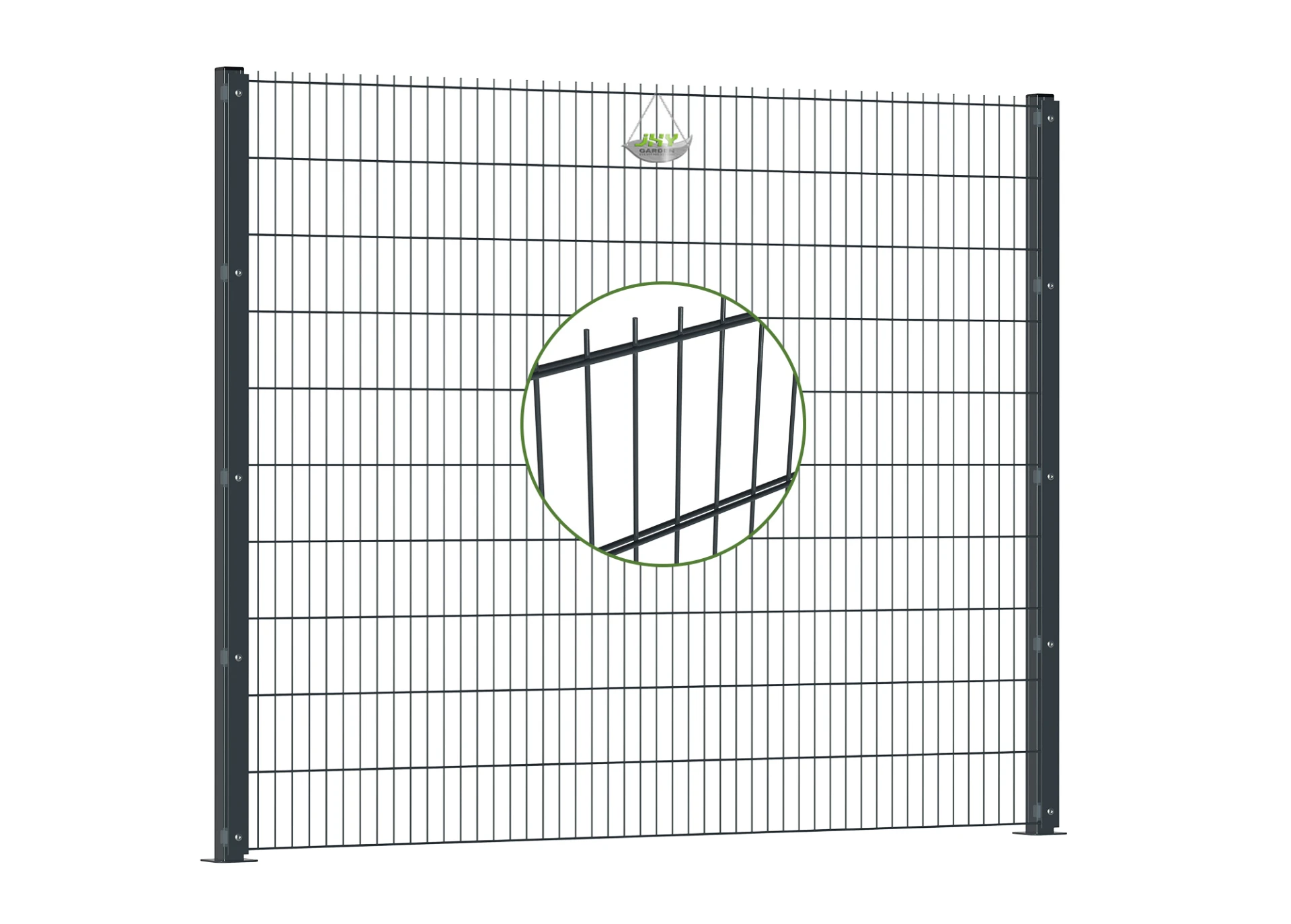 2D Double Wire Fence Panel Cover Plate2030mm.webp