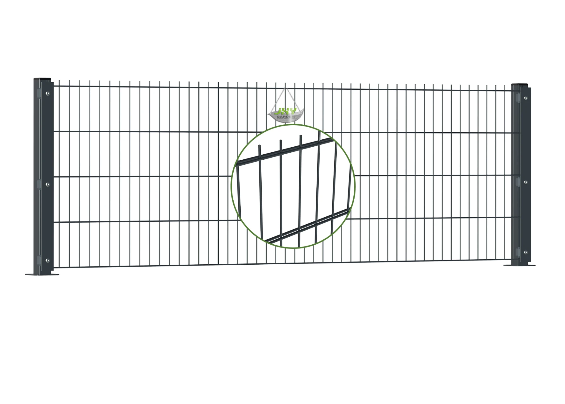 2D Double Wire Fence Panel Cover Plate830mm.webp
