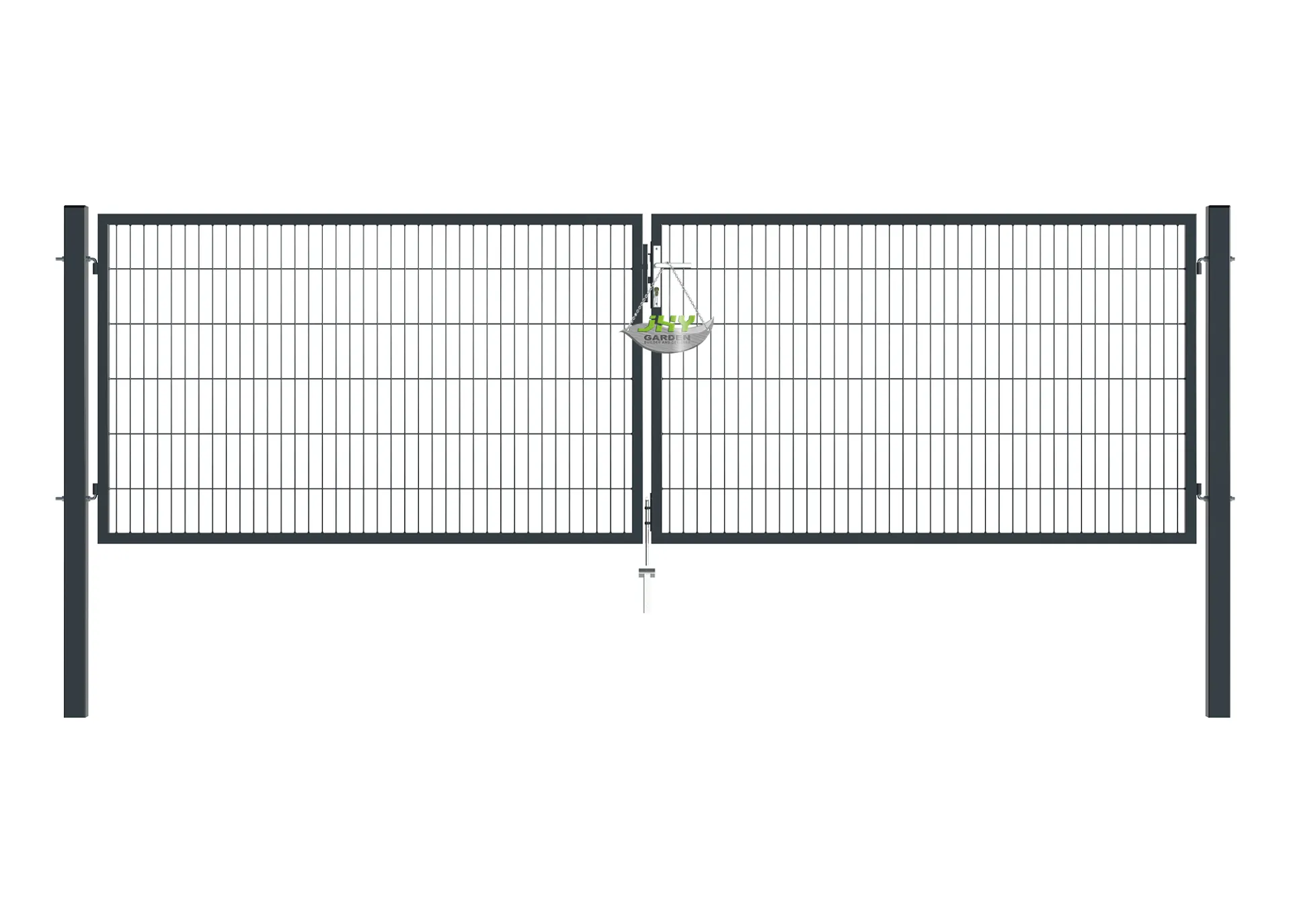 2D Fencing Garden Gate 4000×1200mm.webp1