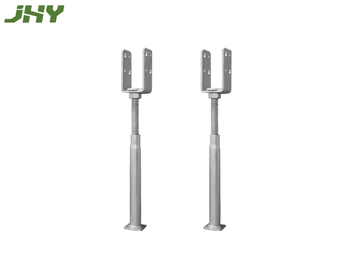 ADJUSTABLE FENCE POST SUPPORT