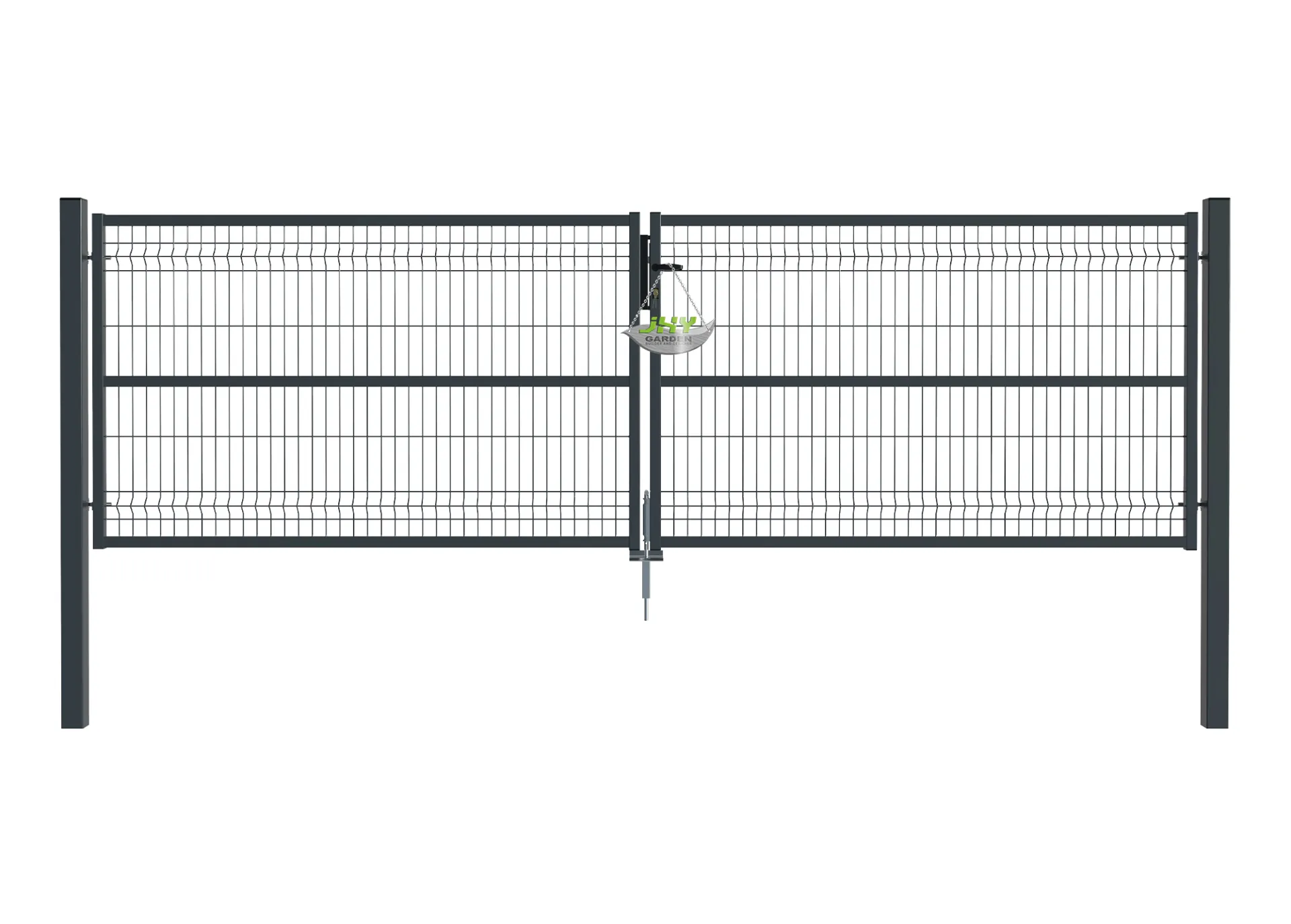 3D Fencing Garden Gate 4000×1200mm.webp1