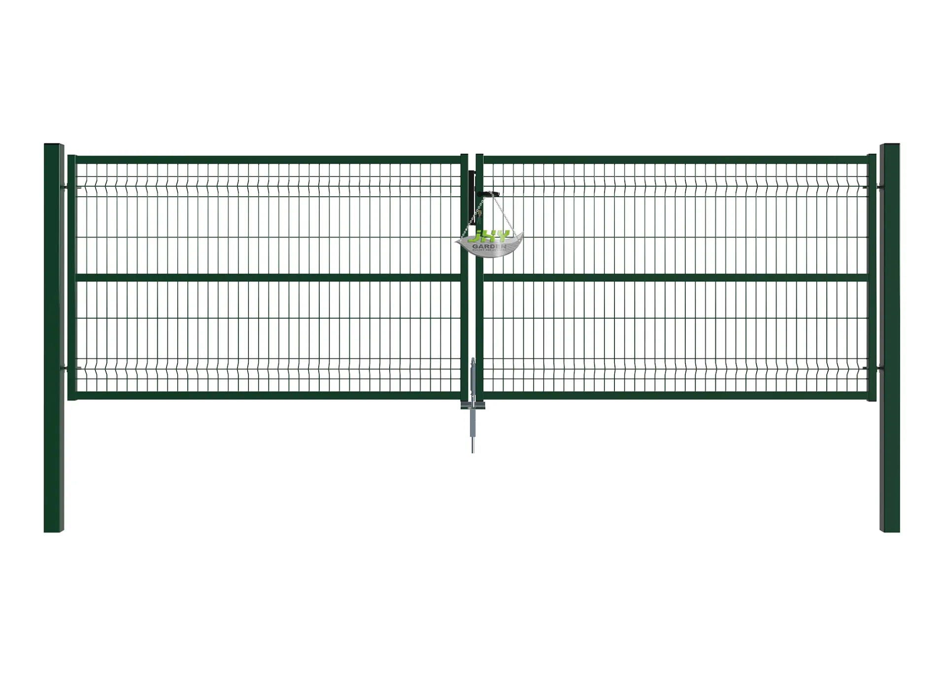3D Fencing Garden Gate 4000×1200mm.webp1