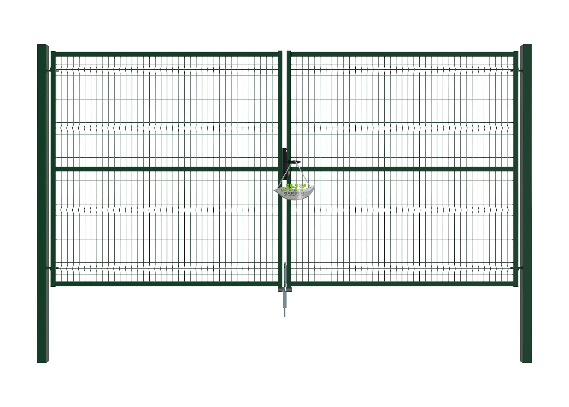 3D Fencing Garden Gate 4000×2000mm.webp1