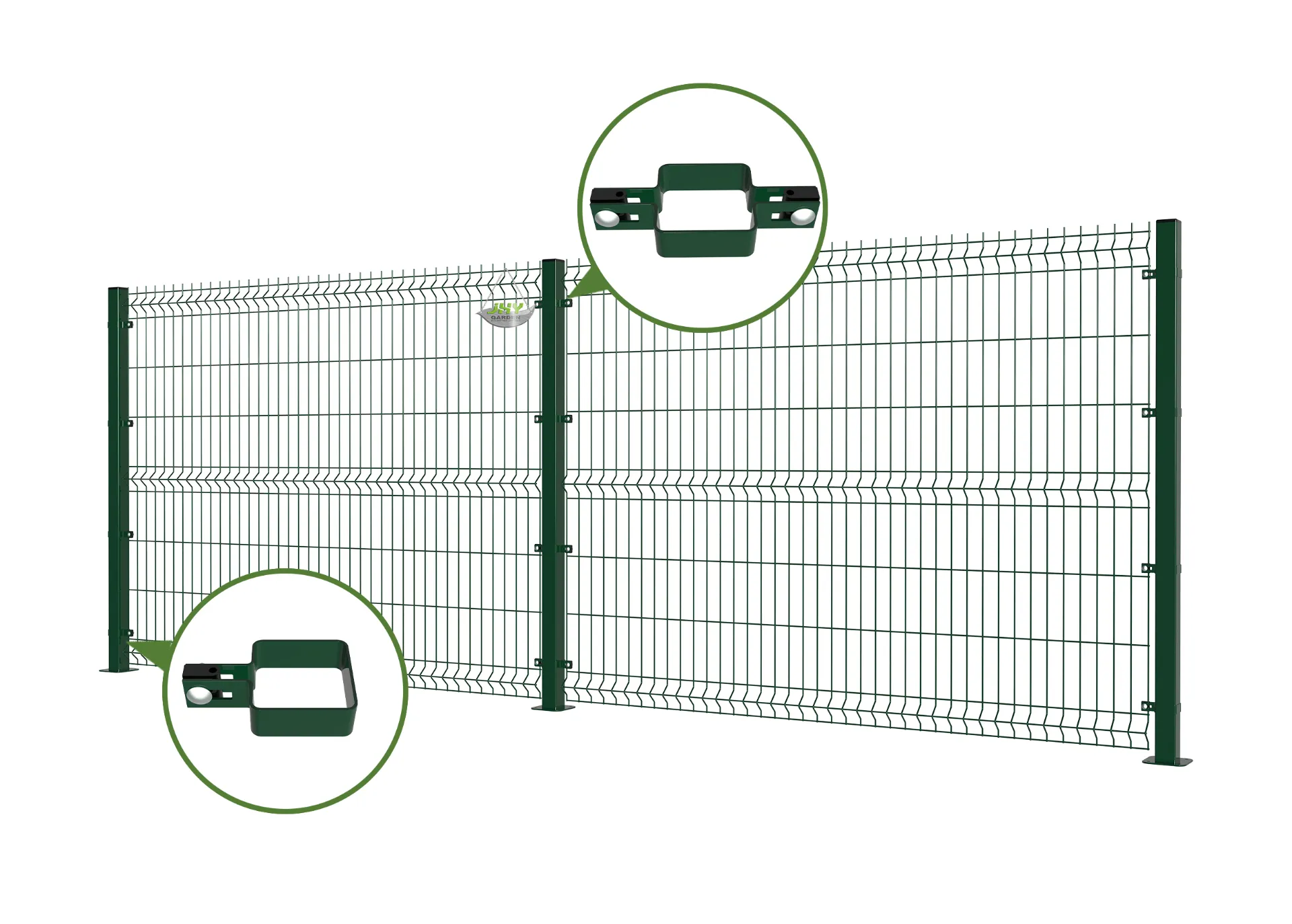 3D Weld Mesh Fence Panels Square post 2.webp3