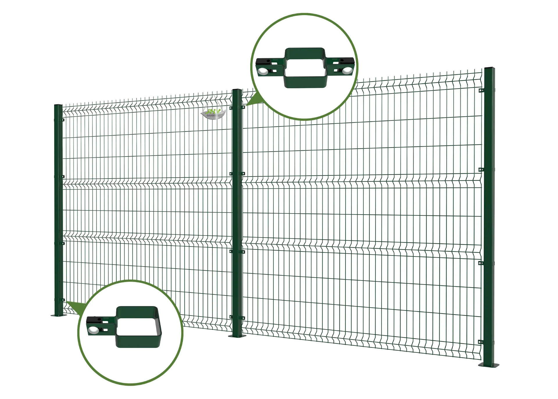 3D Weld Mesh Fence Panels Square post 2.webp4