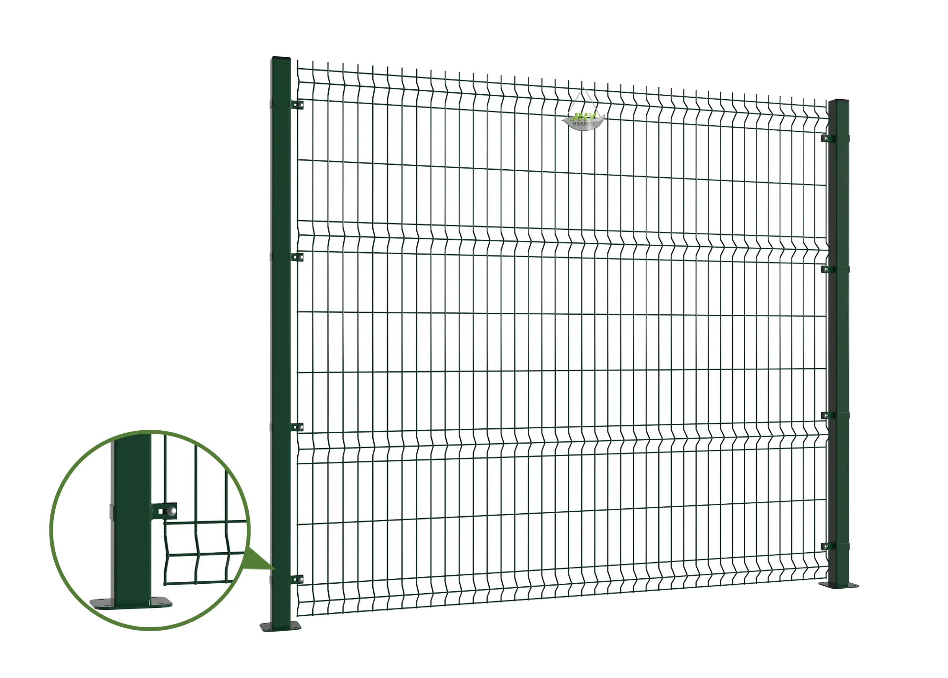 3D Weld Mesh Fence Panels Square post 3.webp2