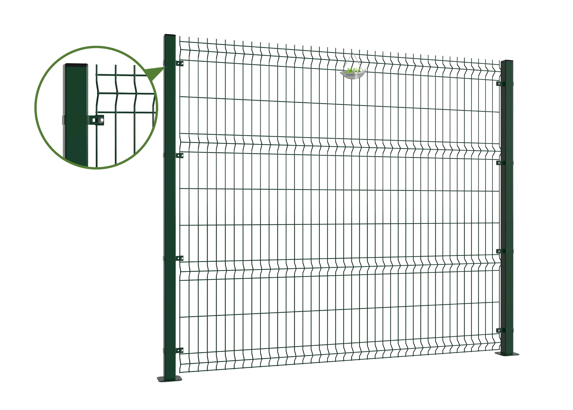 3D Weld Mesh Fence Panels Square post 3.webp3