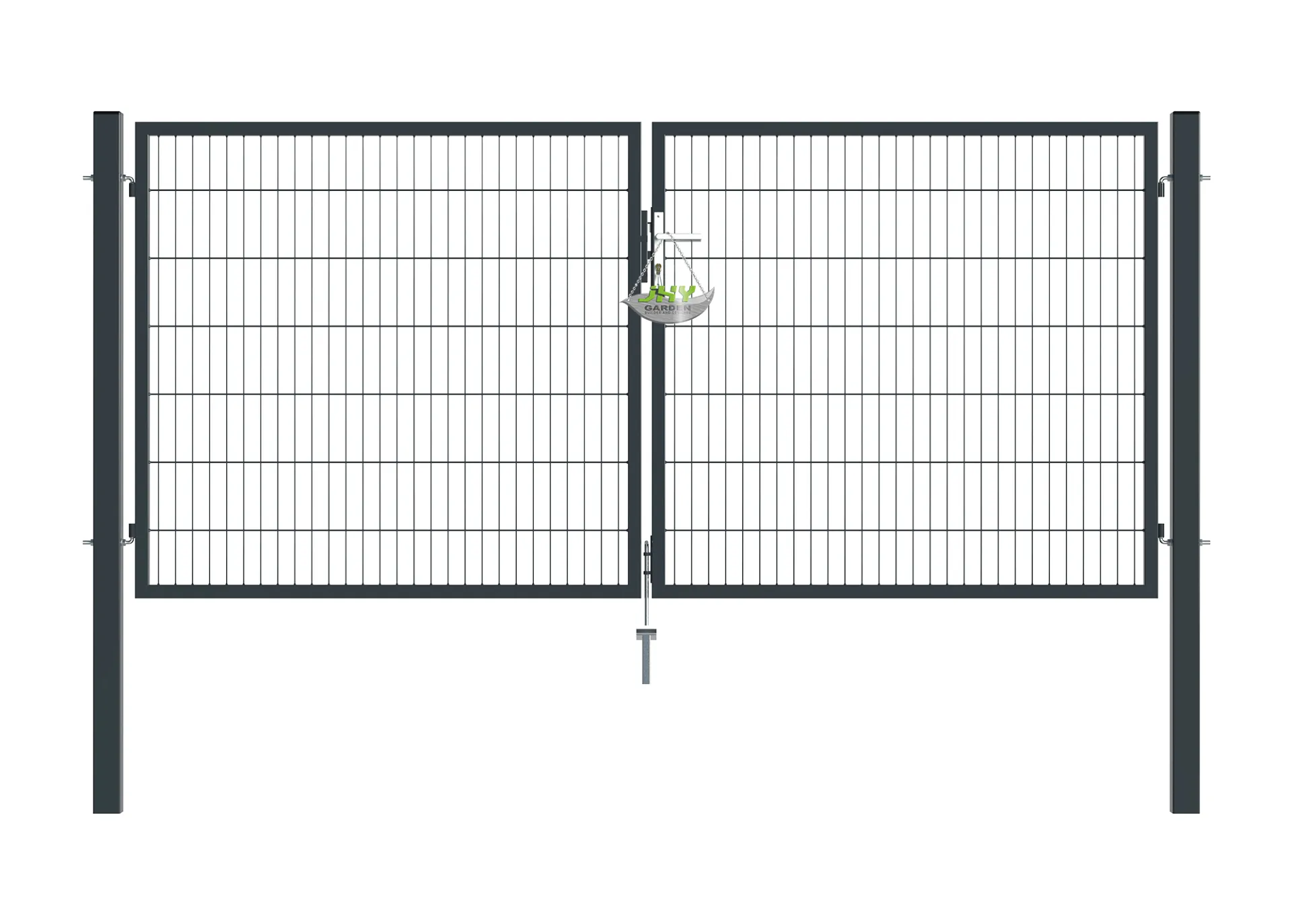 656 2D Fencing Garden Gate 3000×1400mm.webp1